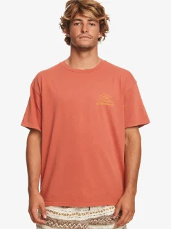 Quiksilver Tees|Natural Vibe T-Shirt Baked Clay