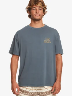 Quiksilver Tees|Natural Vibe T-Shirt Dark Slate