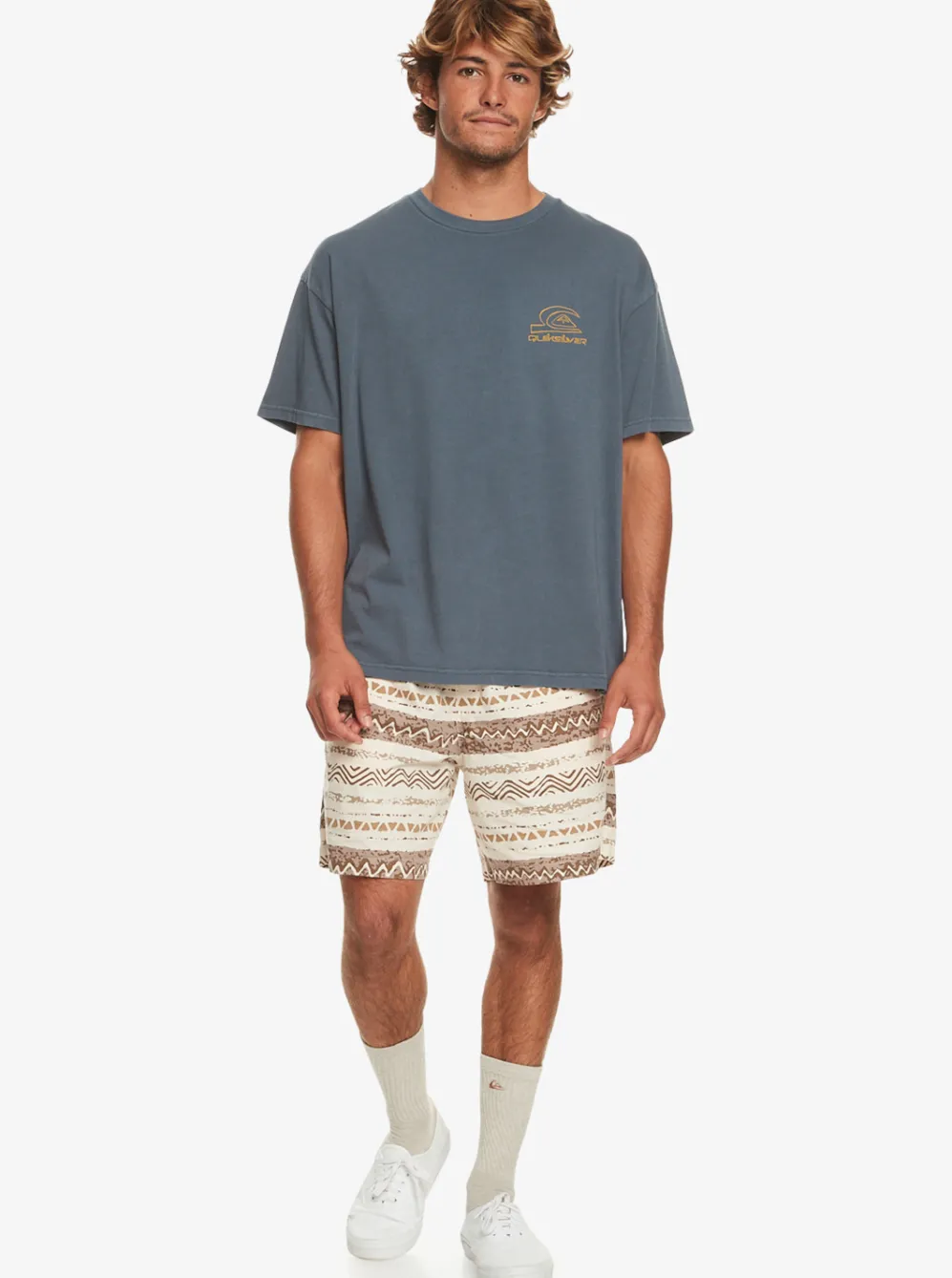 Quiksilver Tees|Natural Vibe T-Shirt Dark Slate