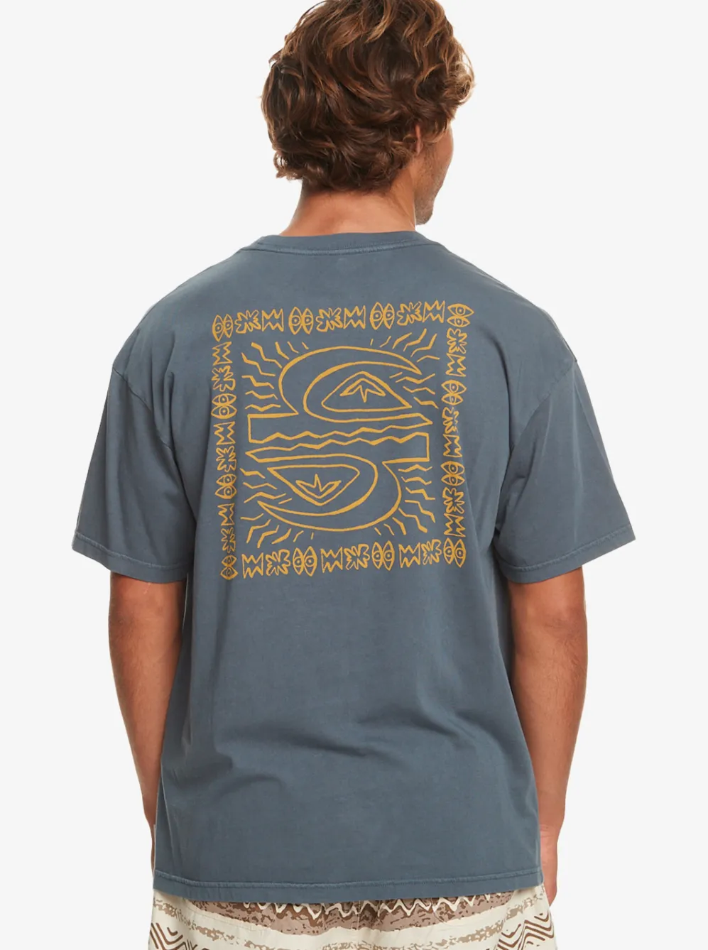 Quiksilver Tees|Natural Vibe T-Shirt Dark Slate