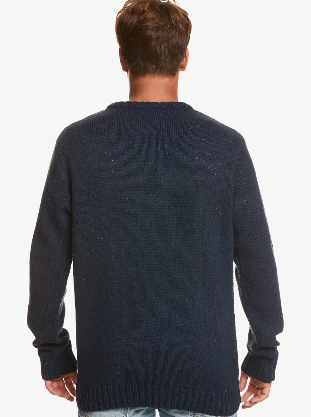 Quiksilver Sweatshirts & Hoodies|Neppy Sweater Navy Blazer