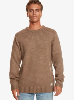 Quiksilver Sweatshirts & Hoodies|Neppy Sweater Fossil