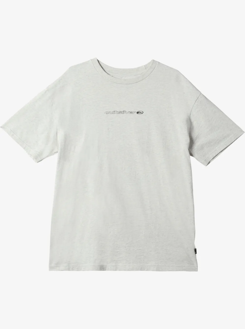 Quiksilver Tees|New Instinct Short Sleeve Stn T-Shirt Snow Heather