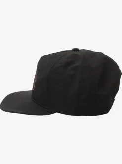 Quiksilver Hats|Nylo Cap Snapback Hat Black