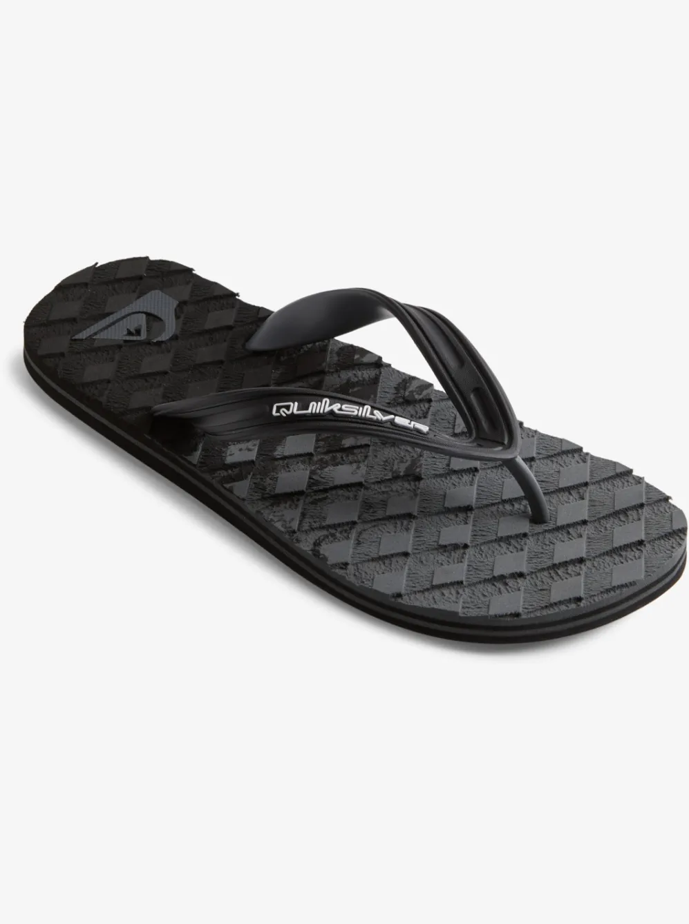 Quiksilver Sandals|Oahuey Sandals Grey 1