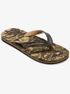 Quiksilver Sandals|Oahuey Sandals Green 2