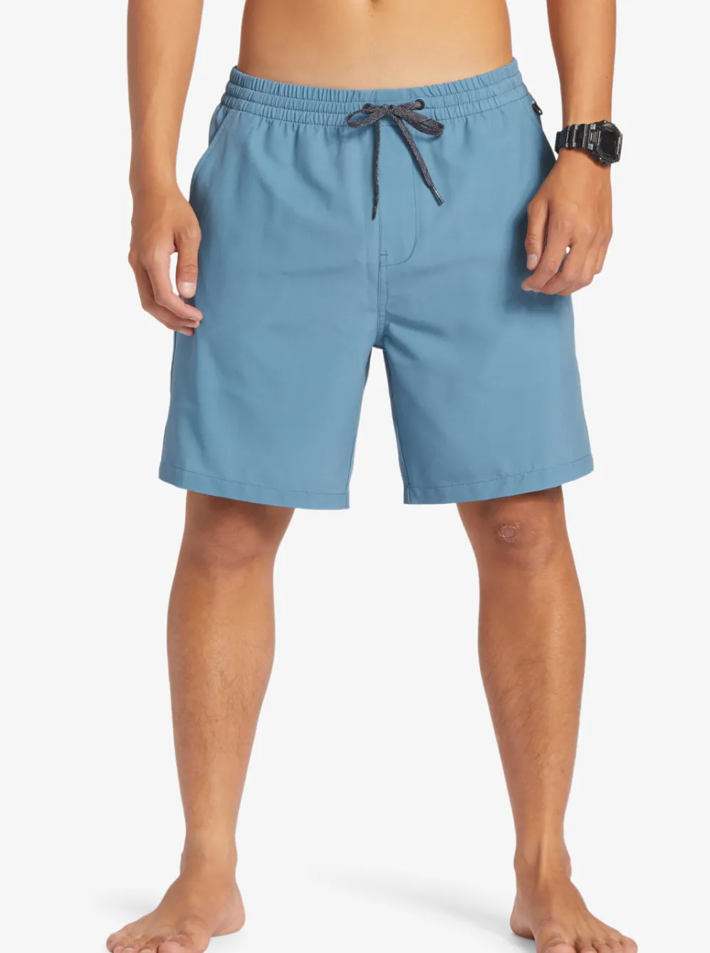 Quiksilver Boardshorts|Ocean Elastic Waist 18" Amphibian Shorts Aegean Blue