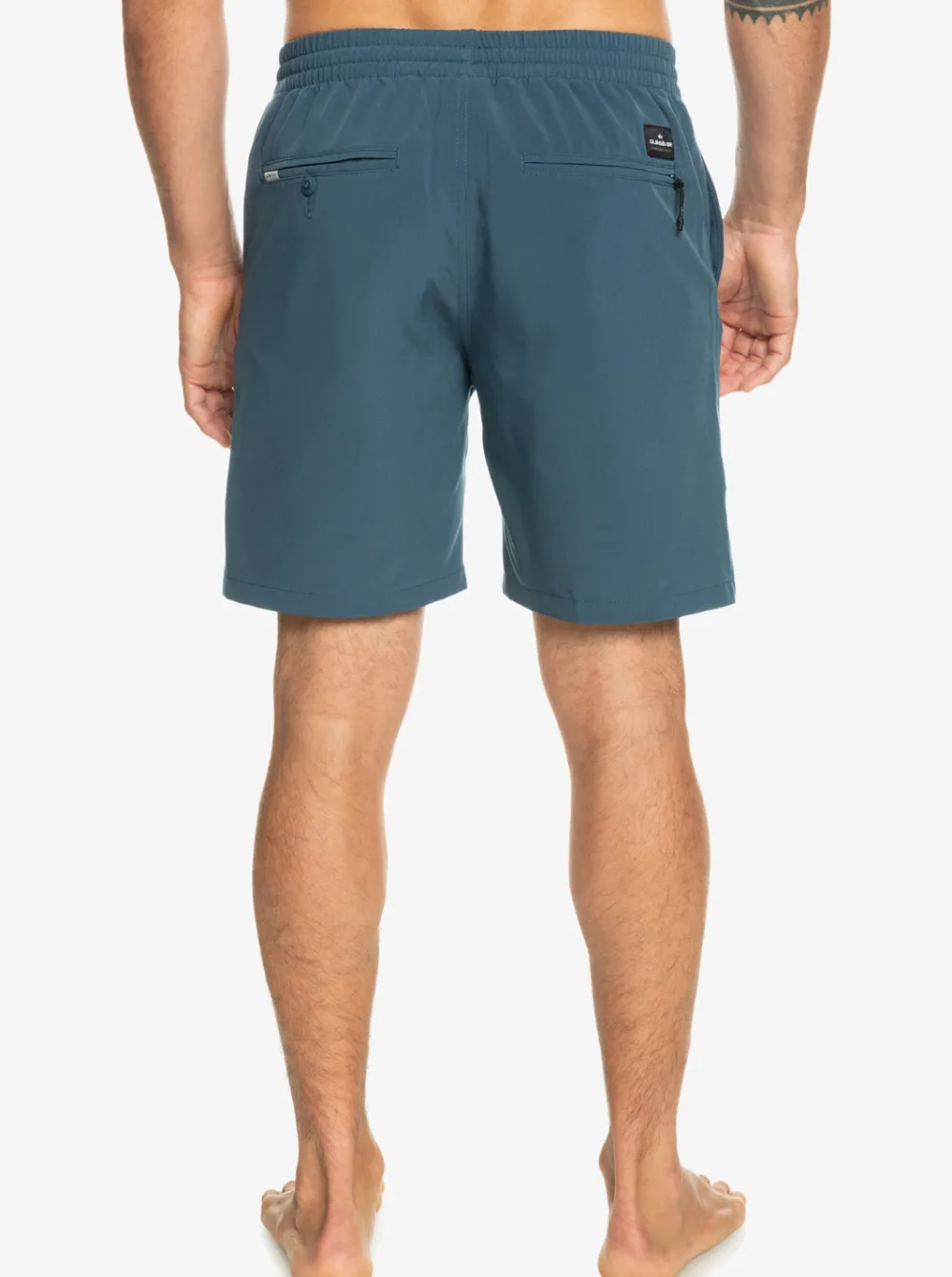 Quiksilver Boardshorts|Ocean Elastic Waist 18" Amphibian Shorts Midnight Navy