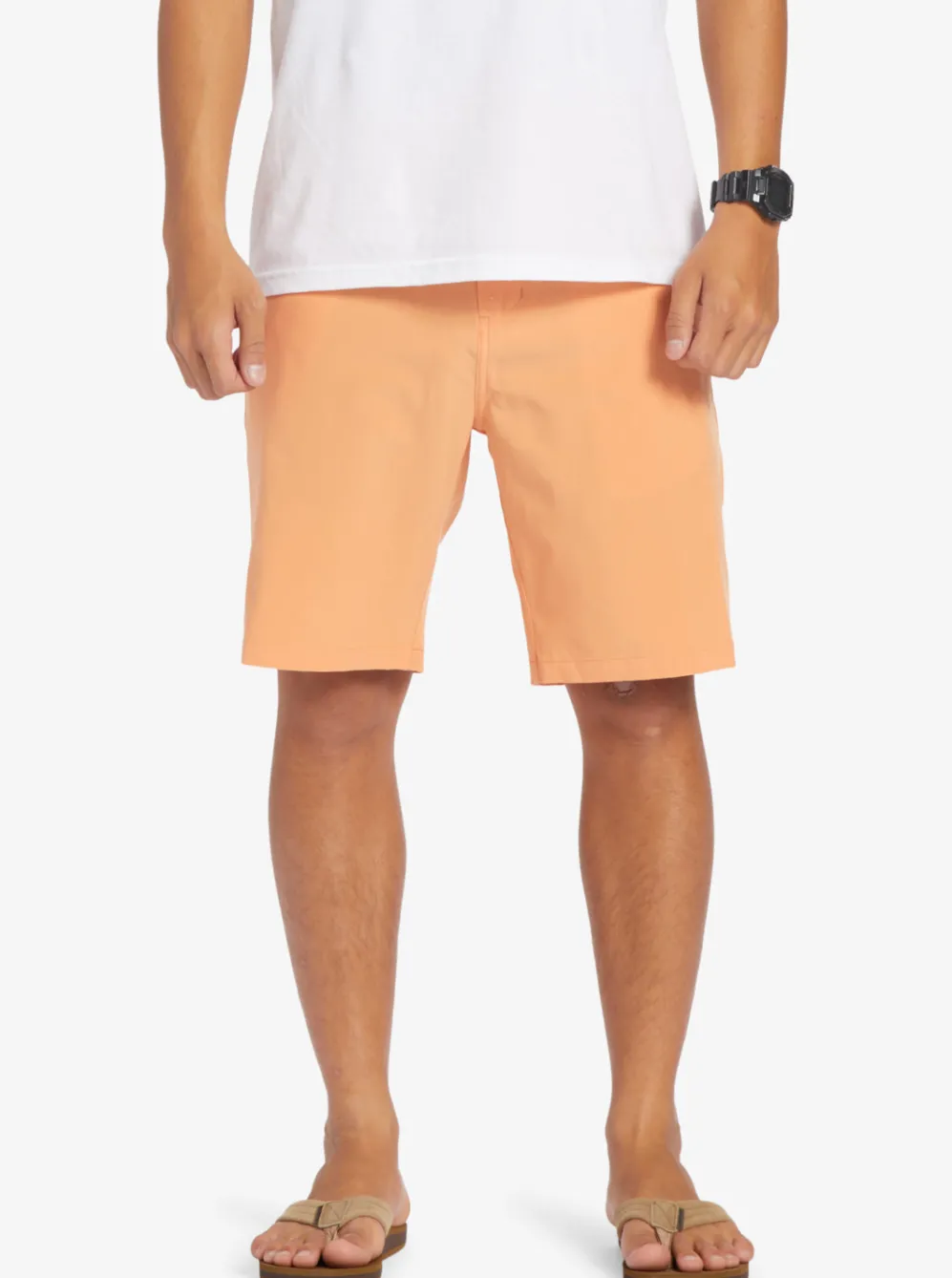Quiksilver Boardshorts|Ocean Union Amphibian 20" Hybrid Shorts Copper Tan