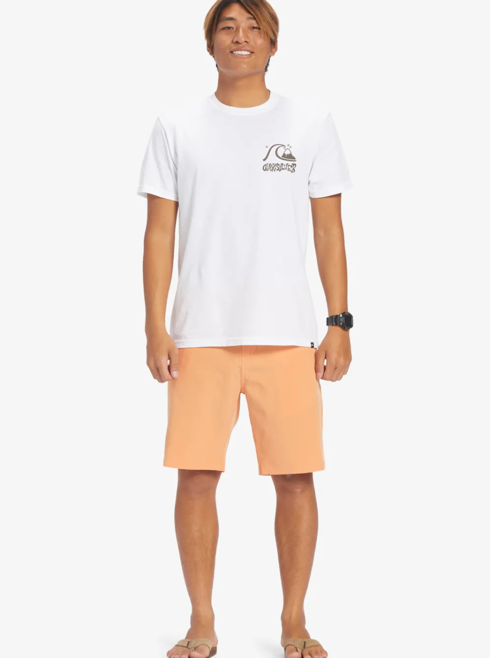 Quiksilver Boardshorts|Ocean Union Amphibian 20" Hybrid Shorts Copper Tan