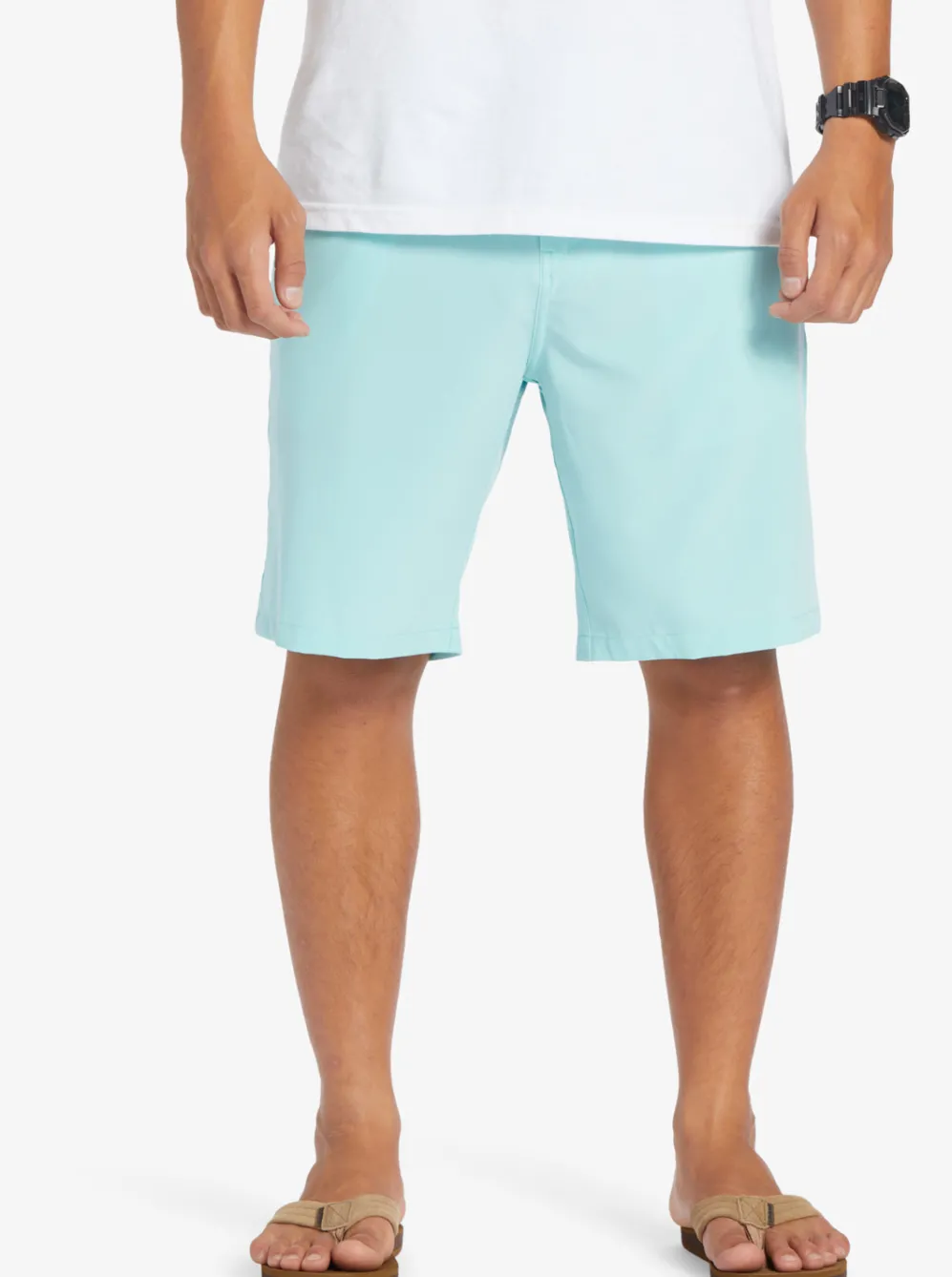 Quiksilver Boardshorts|Ocean Union Amphibian 20" Hybrid Shorts Angel Blue