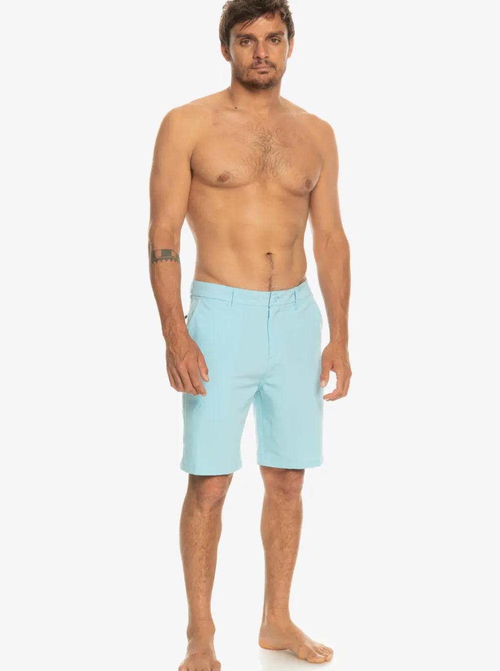 Quiksilver Boardshorts|Ocean Union Amphibian 20" Hybrid Shorts Sky Blue