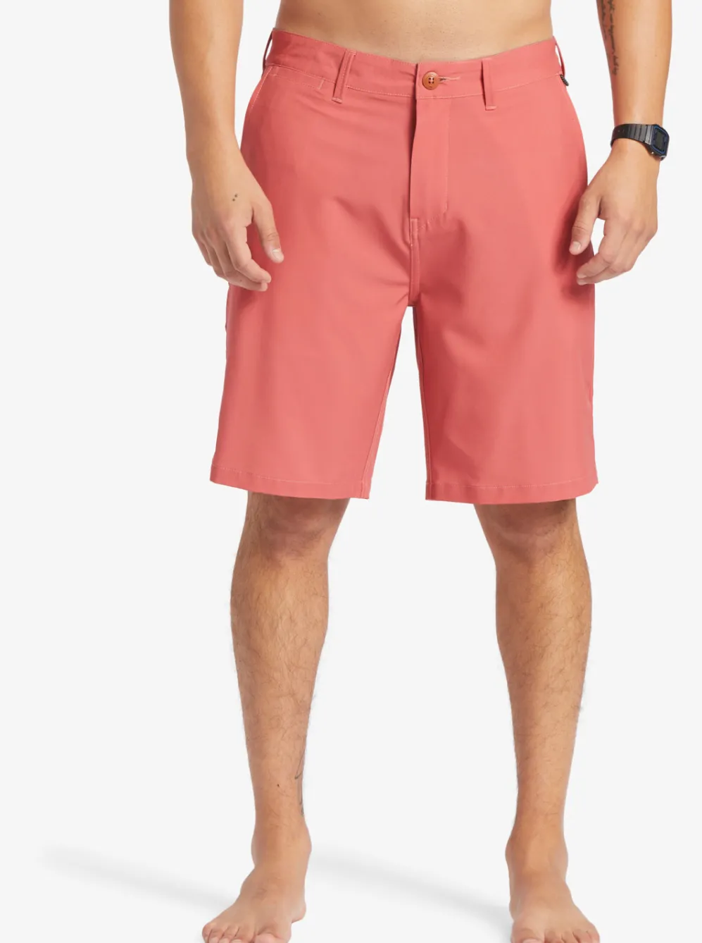 Quiksilver Boardshorts|Ocean Union Amphibian 20" Hybrid Shorts Mineral Red