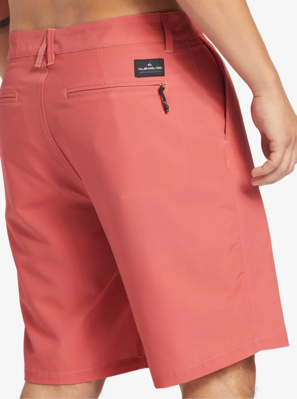 Quiksilver Boardshorts|Ocean Union Amphibian 20" Hybrid Shorts Mineral Red