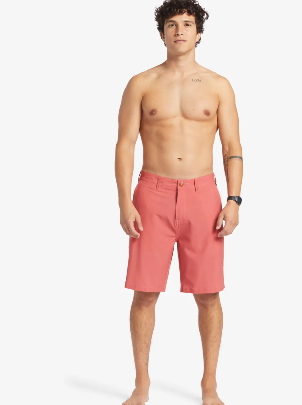 Quiksilver Boardshorts|Ocean Union Amphibian 20" Hybrid Shorts Mineral Red