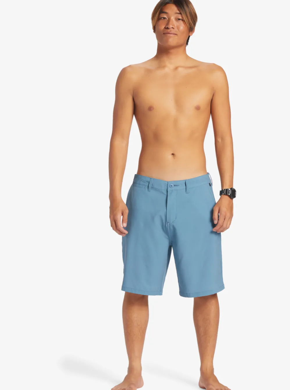 Quiksilver Boardshorts|Ocean Union Amphibian 20" Hybrid Shorts Aegean Blue