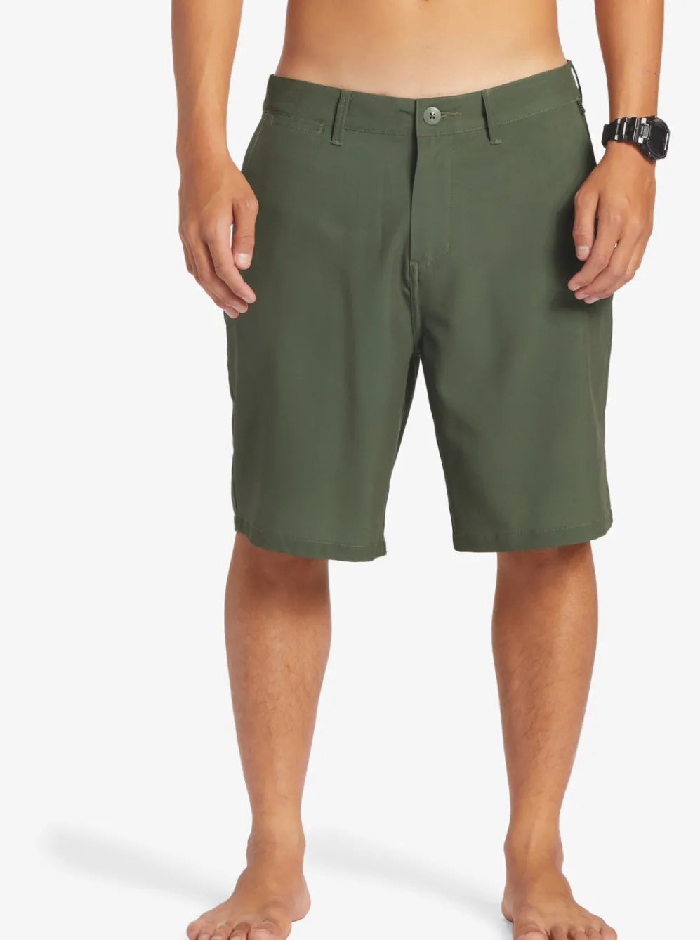 Quiksilver Boardshorts|Ocean Union Amphibian 20" Hybrid Shorts Climbing Ivy