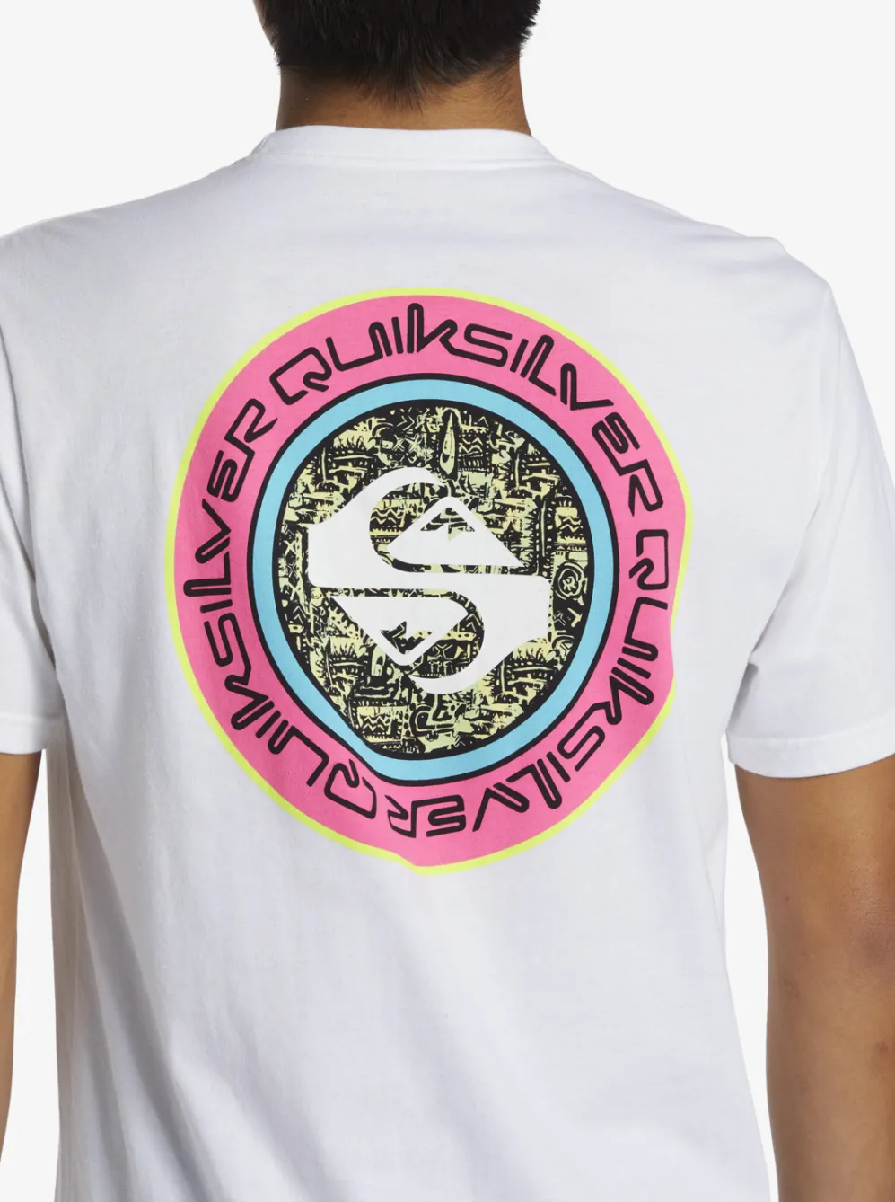 Quiksilver Tees|Omni Circle T-Shirt White