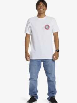 Quiksilver Tees|Omni Circle T-Shirt White