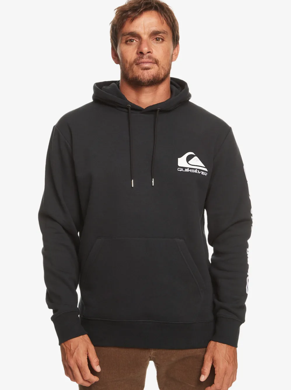 Quiksilver Sweatshirts & Hoodies|Omni Logo Hoodie Black