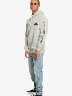 Quiksilver Shirts & Polos|Omni Logo Hoodie Athletic Heather