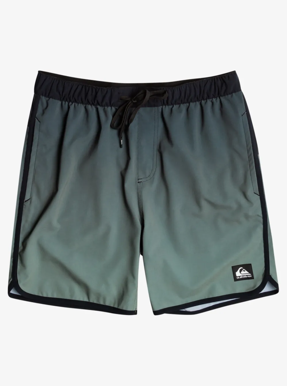 Quiksilver Boardshorts|Omni Scallop 17" Amphibian Boardshorts Laurel Wreath