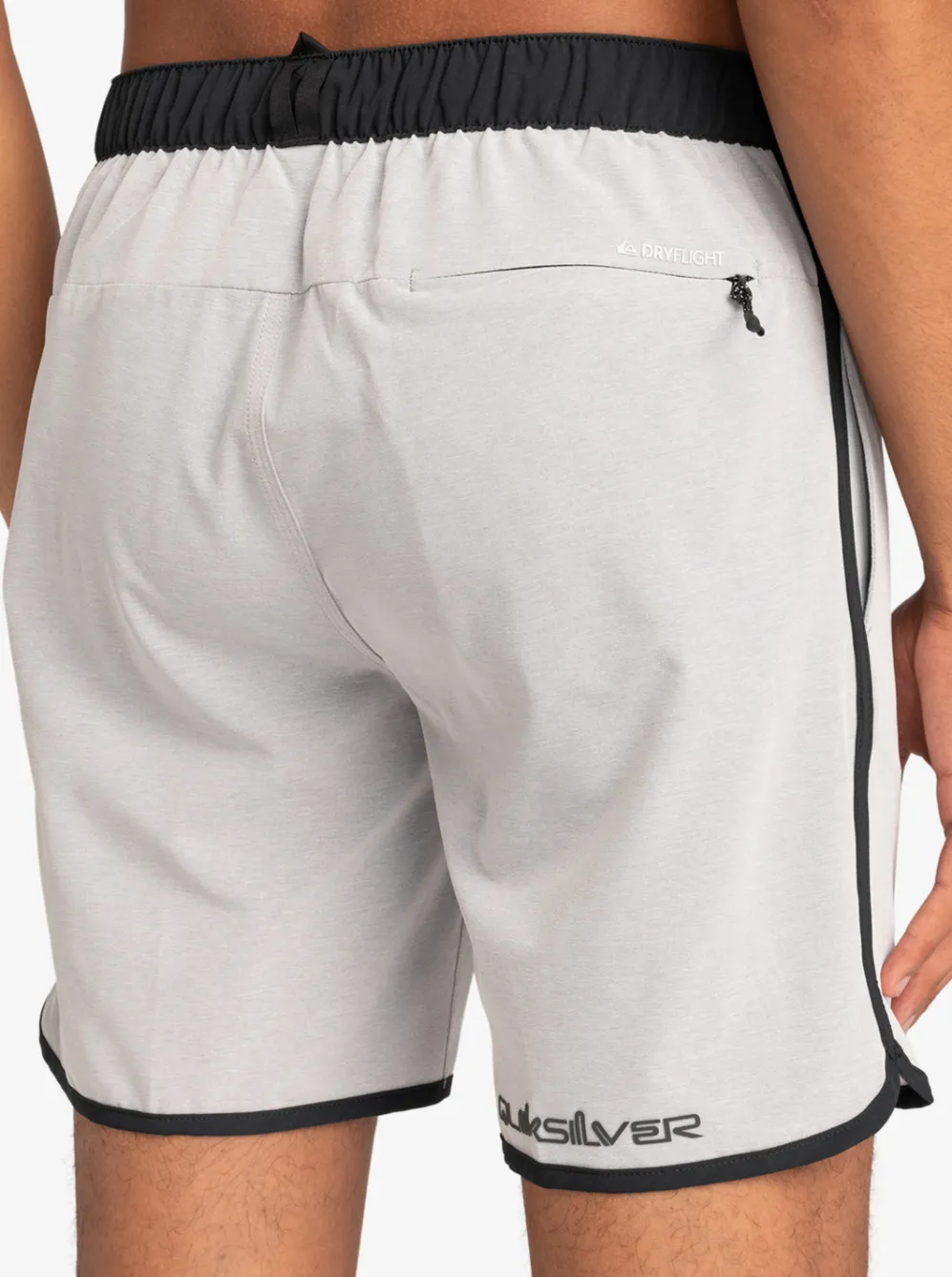 Quiksilver Boardshorts|Omni Scallop 17" Amphibian Boardshorts Sleet