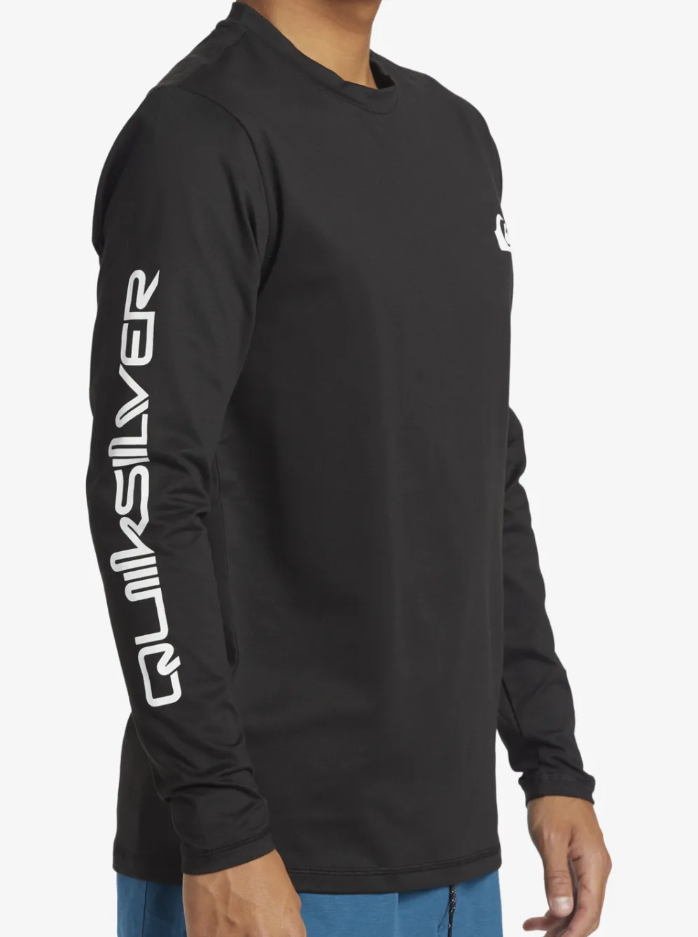 Quiksilver Rashguards|Omni Session Long Sleeve Upf 50 Surf T-Shirt Black