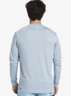 Quiksilver Rashguards|Omni Session Long Sleeve Upf 50 Surf T-Shirt Celestial Blue
