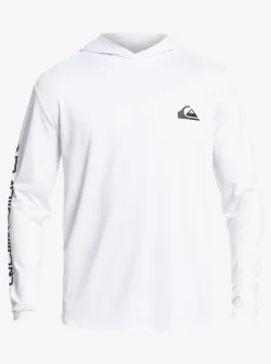 Quiksilver Rashguards|Omni Session Upf 50 Long Sleeve Surf Tee White