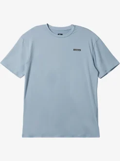 Quiksilver Rashguards|Omni Session Upf 50 Short Sleeve Surf Tee Celestial Blue