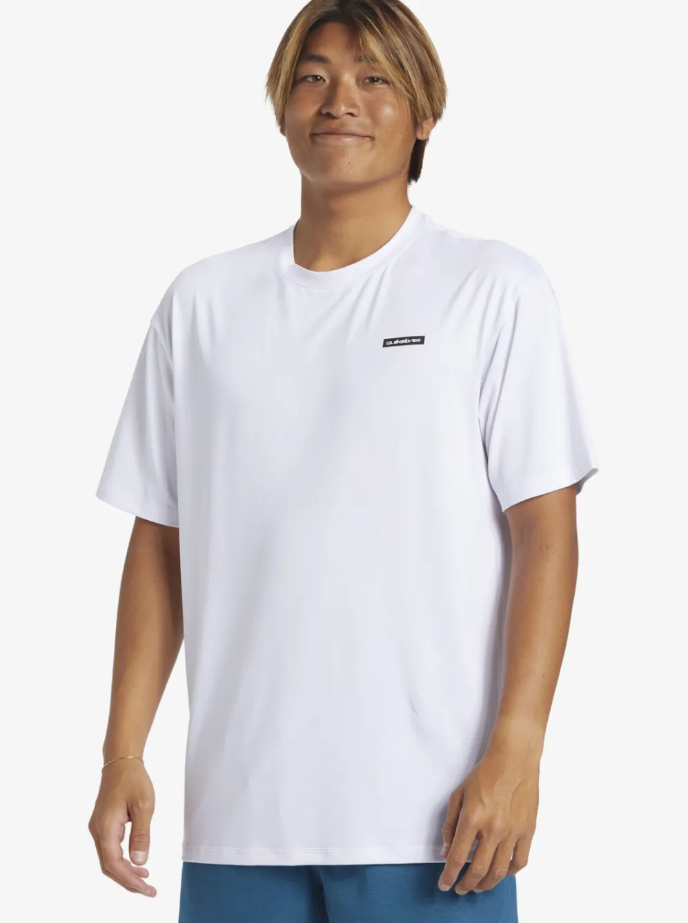 Quiksilver Rashguards|Omni Session Upf 50 Short Sleeve Surf Tee White
