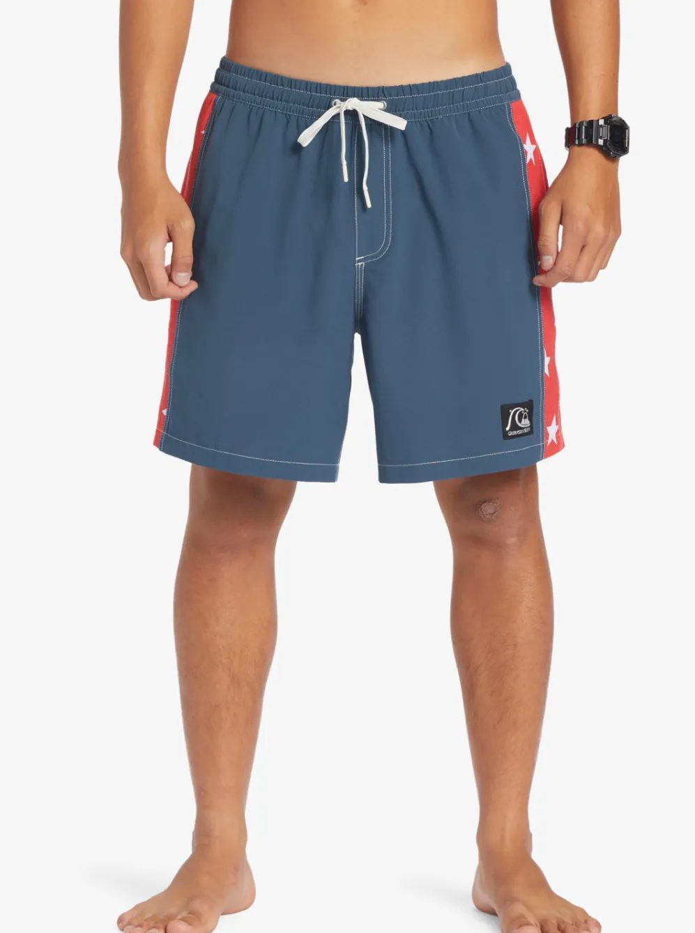 Quiksilver Elastic Waist|Original Arch 17" Volleys Midnight Navy