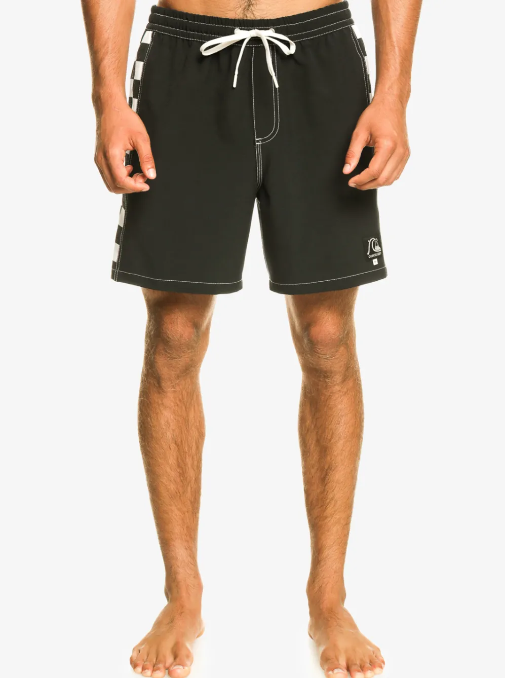 Quiksilver Elastic Waist|Original Arch 17" Volleys Black