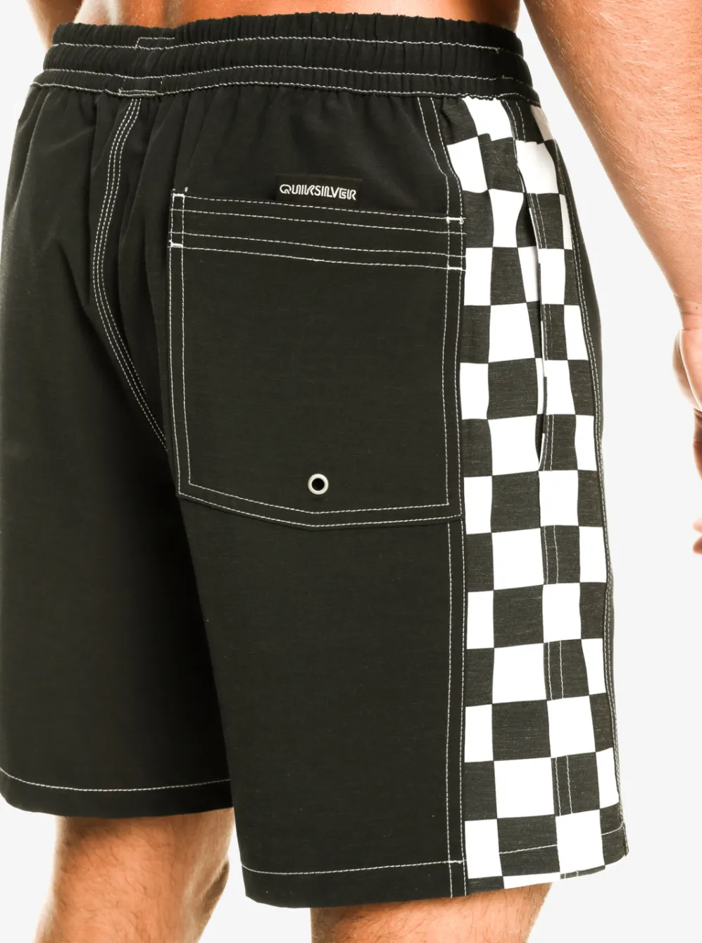 Quiksilver Elastic Waist|Original Arch 17" Volleys Black
