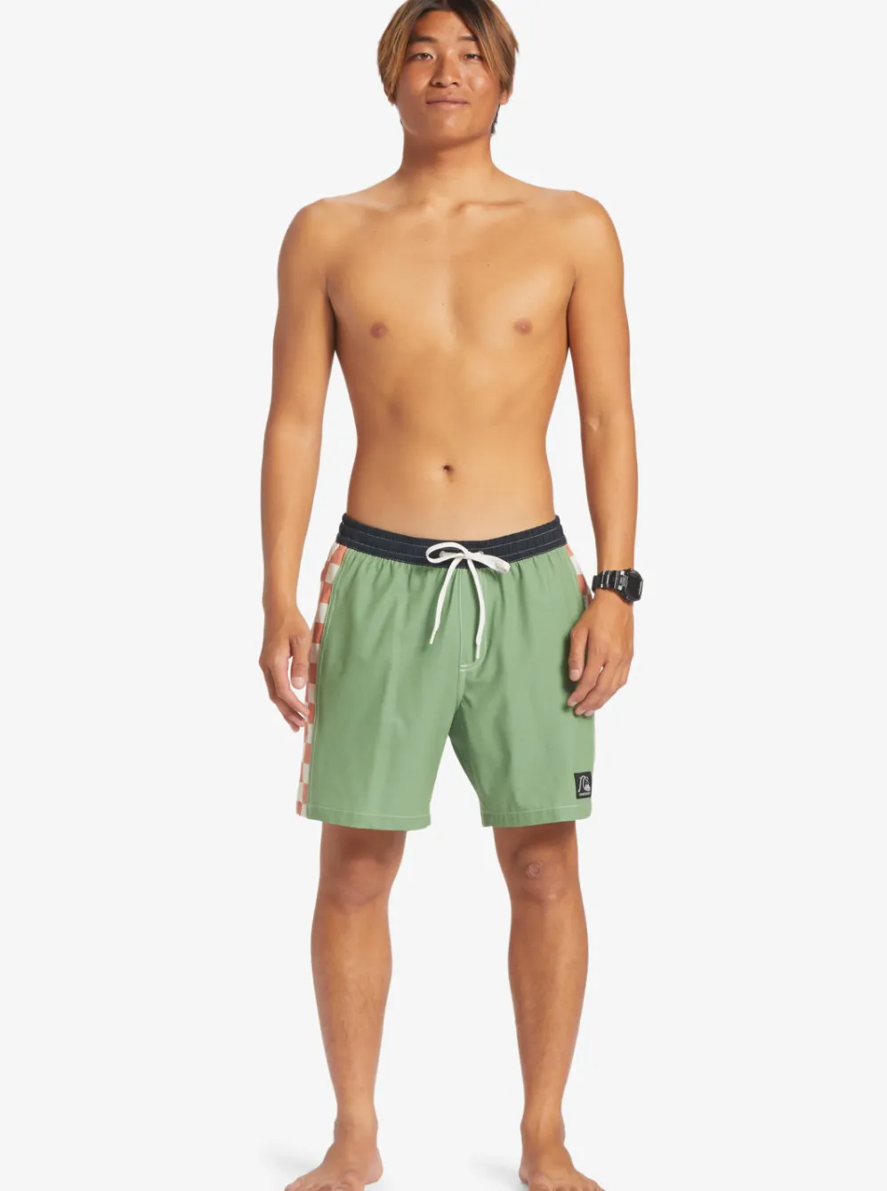 Quiksilver Elastic Waist|Original Arch 17" Volleys Dill