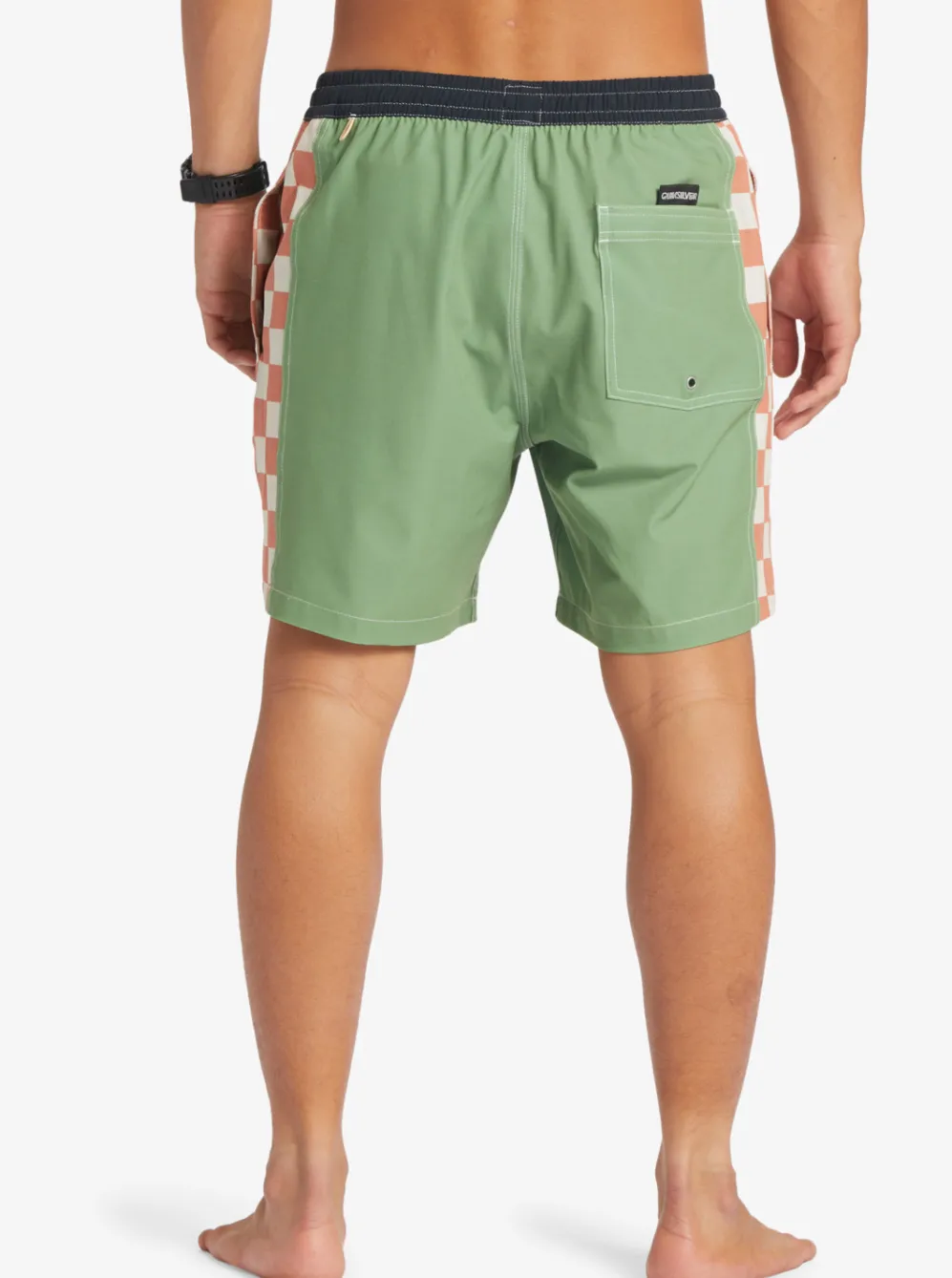 Quiksilver Elastic Waist|Original Arch 17" Volleys Dill