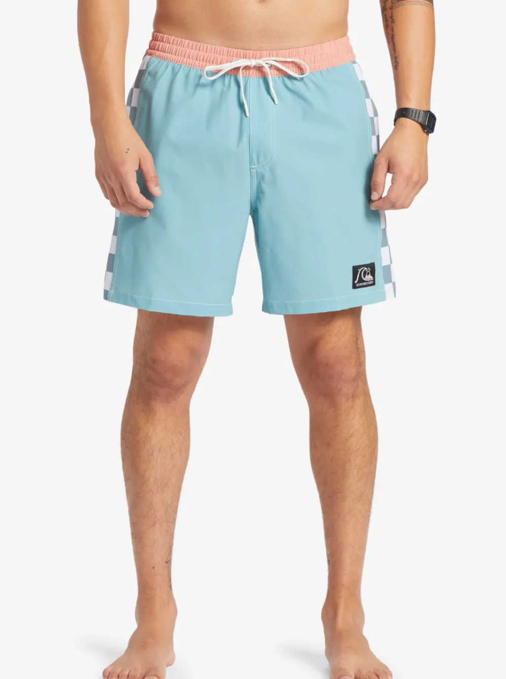 Quiksilver Elastic Waist|Original Arch 17" Volleys Reef Waters