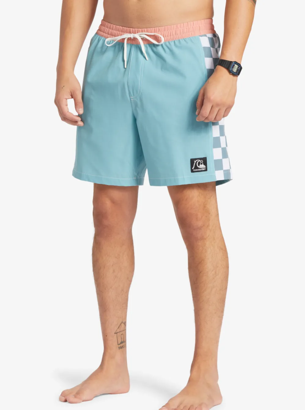 Quiksilver Elastic Waist|Original Arch 17" Volleys Reef Waters