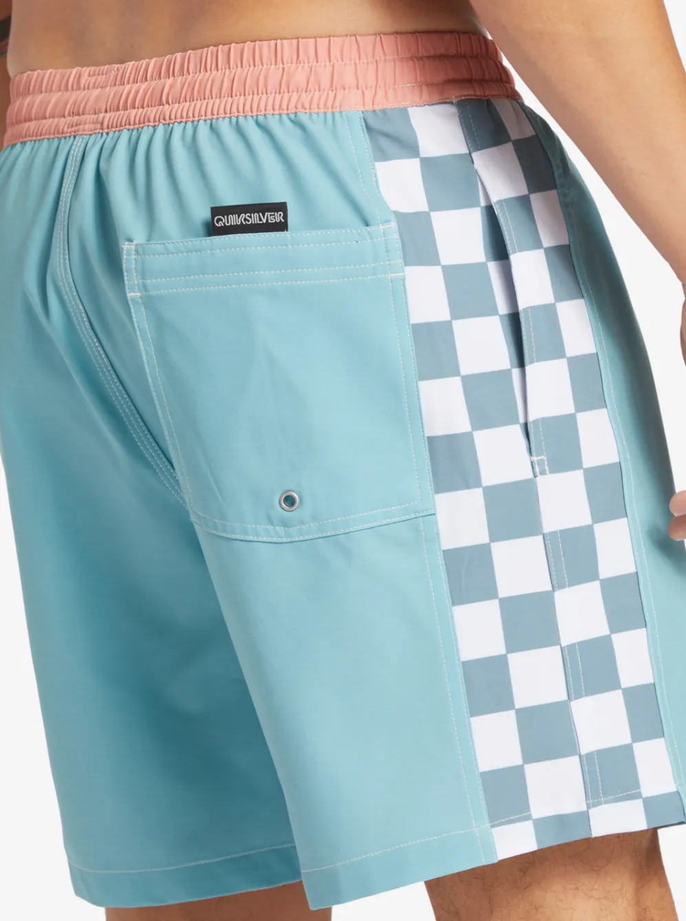Quiksilver Elastic Waist|Original Arch 17" Volleys Reef Waters