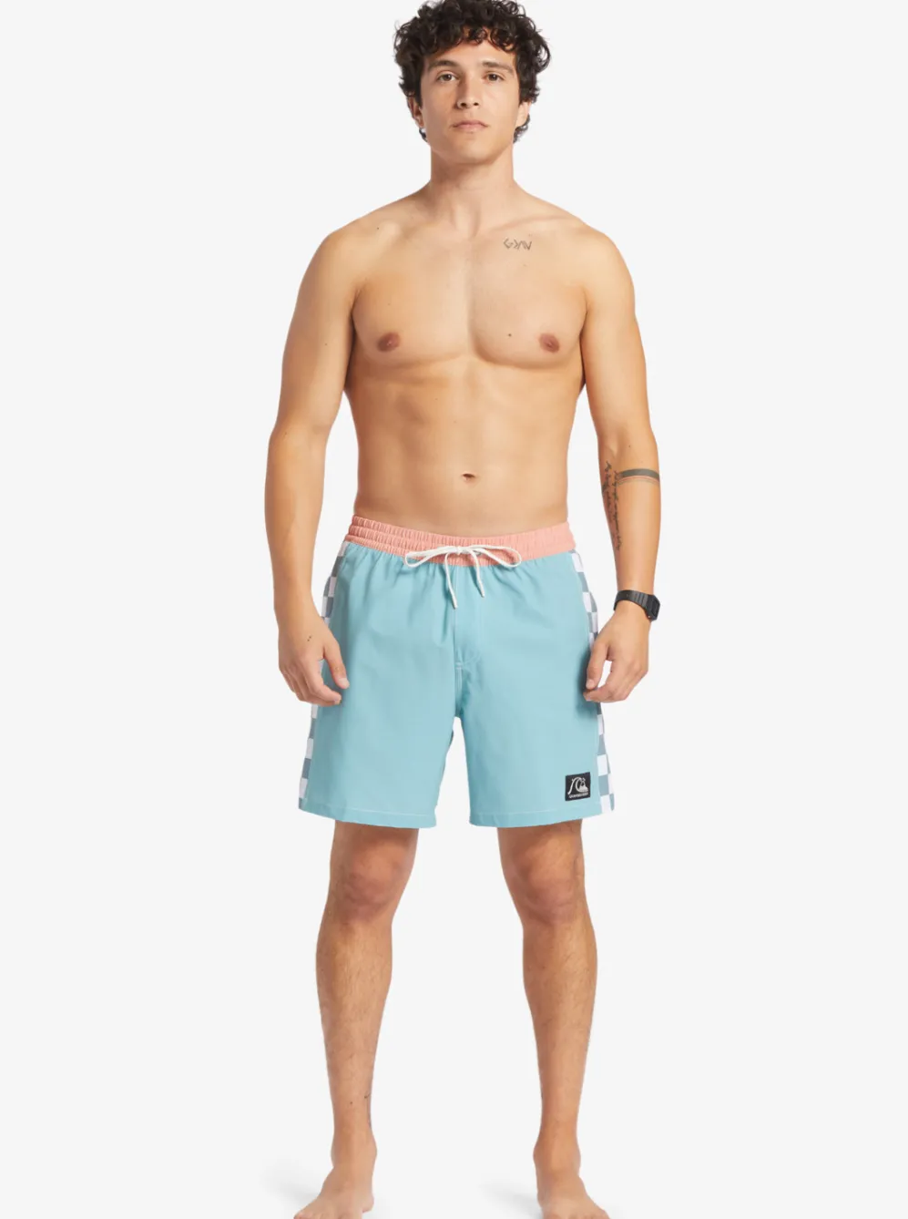 Quiksilver Elastic Waist|Original Arch 17" Volleys Reef Waters