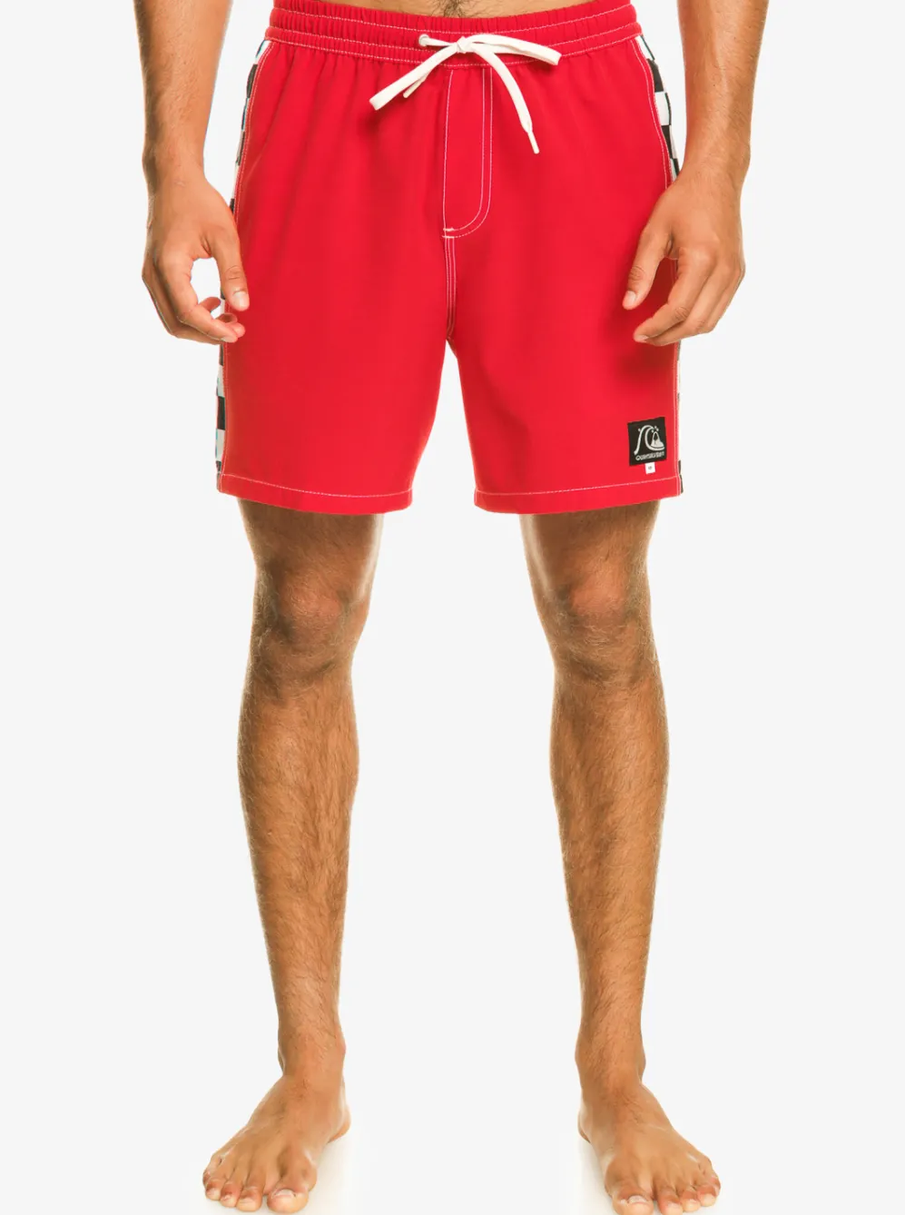 Quiksilver Elastic Waist|Original Arch 17" Volleys High Risk Red