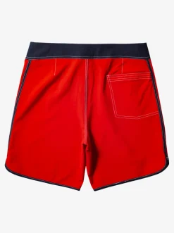 Quiksilver Boardshorts|Original Scallop 18" Boardshorts High Risk Red