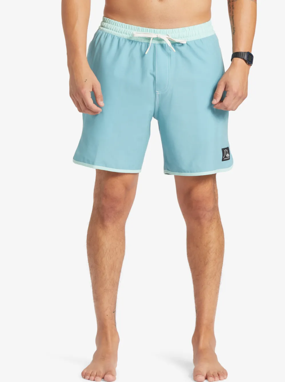 Quiksilver Boardshorts|Original Scallop 17" Volleys Reef Waters