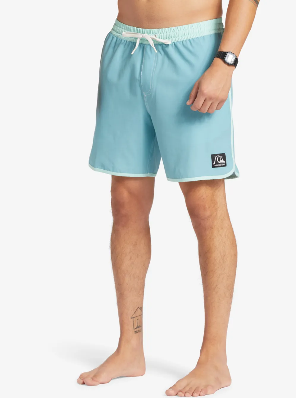 Quiksilver Boardshorts|Original Scallop 17" Volleys Reef Waters