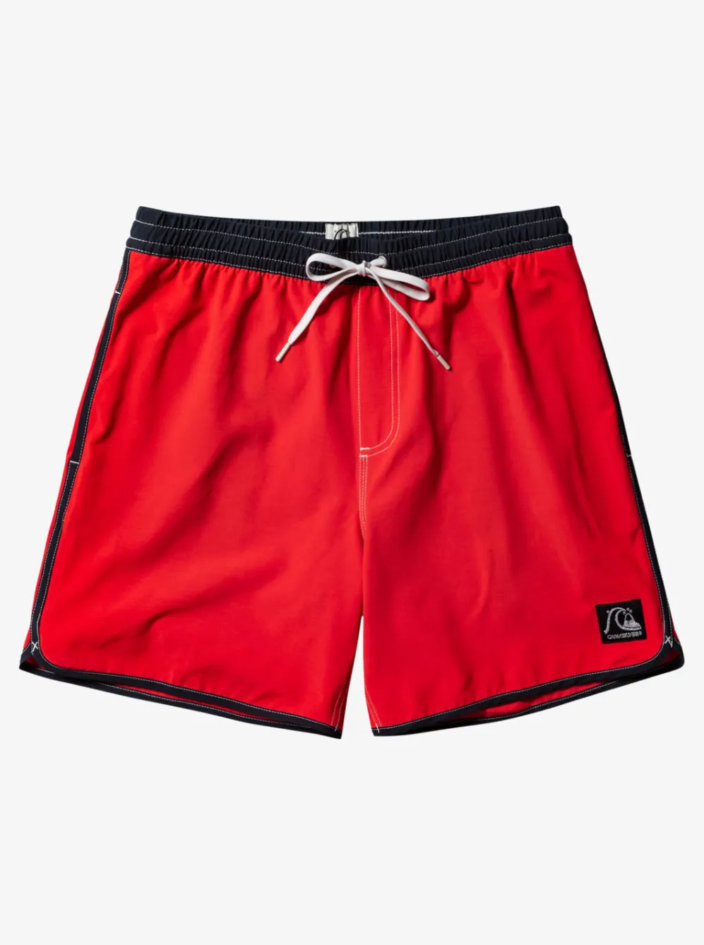Quiksilver Elastic Waist|Original Scallop 17" Volleys High Risk Red