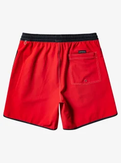 Quiksilver Elastic Waist|Original Scallop 17" Volleys High Risk Red