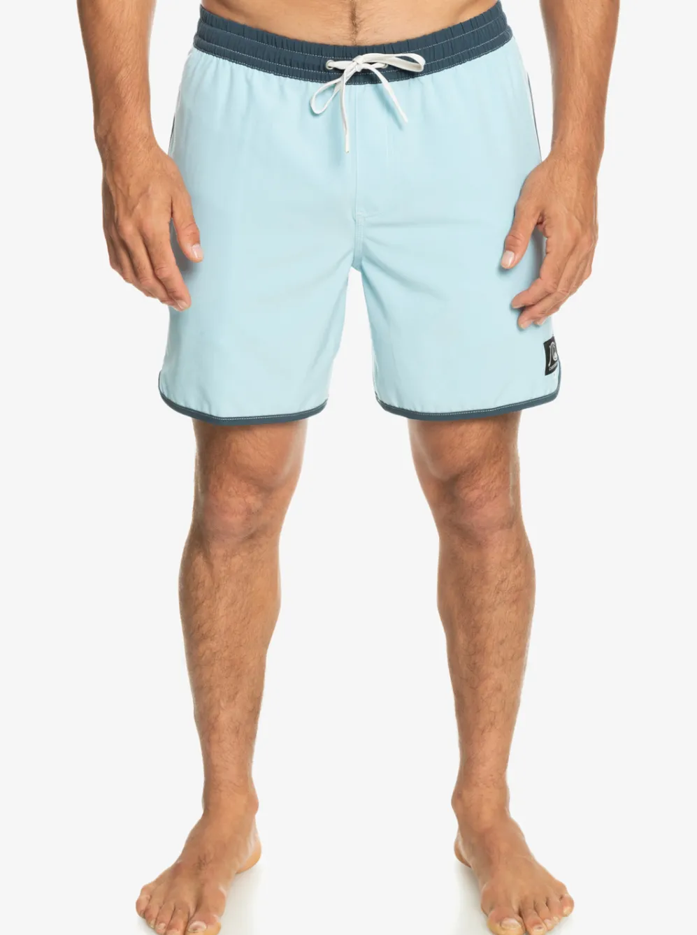 Quiksilver Boardshorts|Original Scallop 17" Volleys Sky Blue