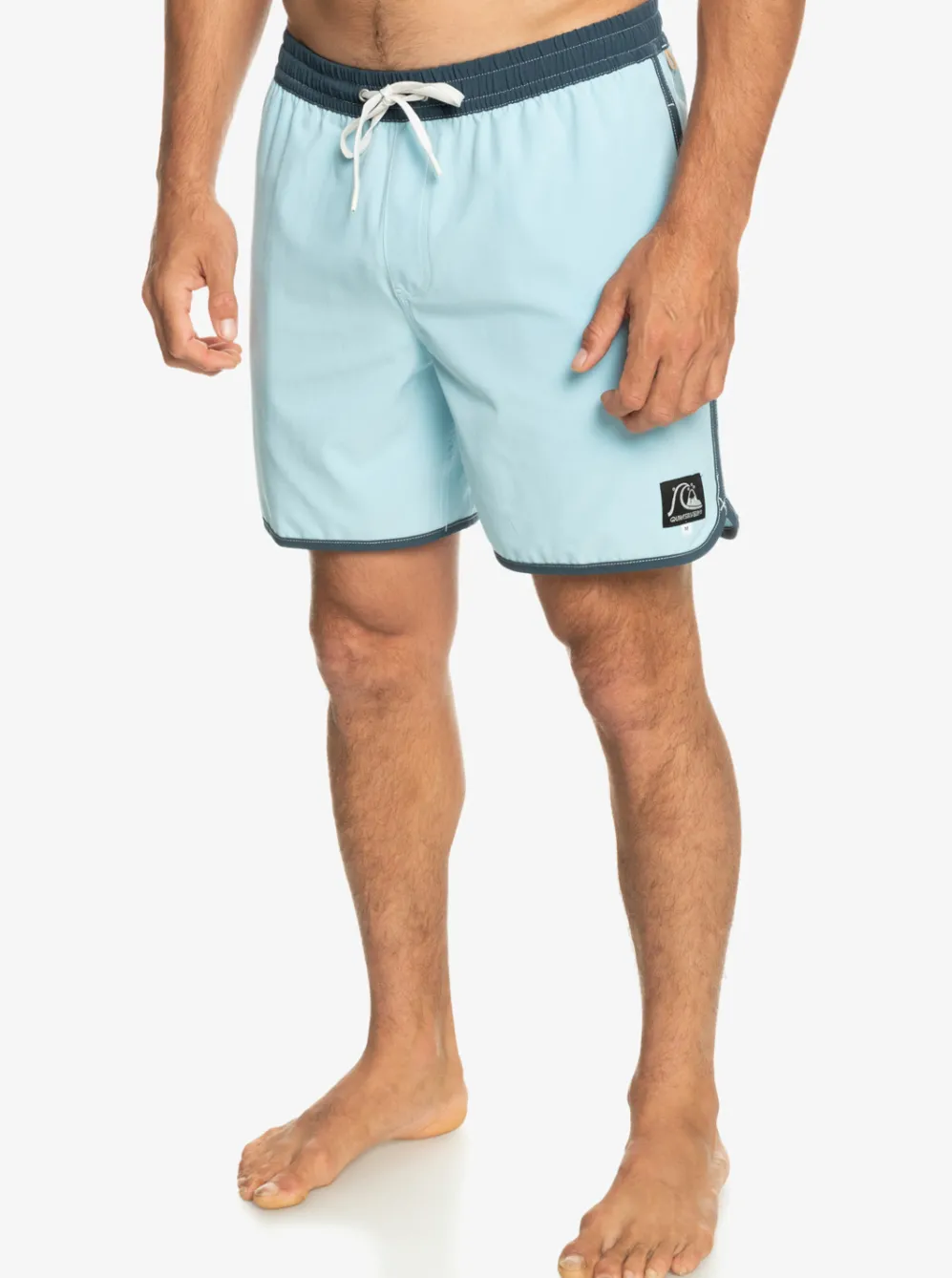 Quiksilver Boardshorts|Original Scallop 17" Volleys Sky Blue