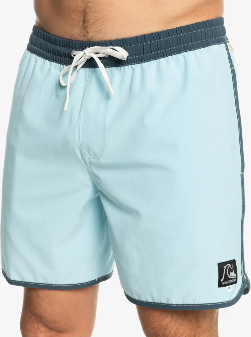 Quiksilver Boardshorts|Original Scallop 17" Volleys Sky Blue
